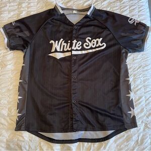 White Sox Chicago Baseball Full Button Jersey Authentic Fan Size M/L